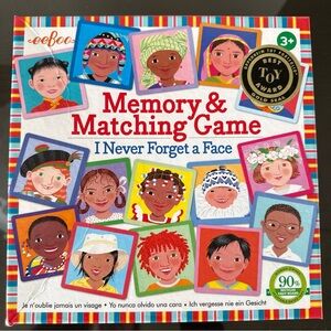 Eeboo Memory & Matching Game - I Never Forget a Face